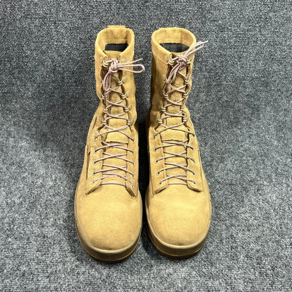 ALTAMA Combat Boots Men's Size‎ 12.5 Tan Suede Gore-Tex GTX Military Work Flight